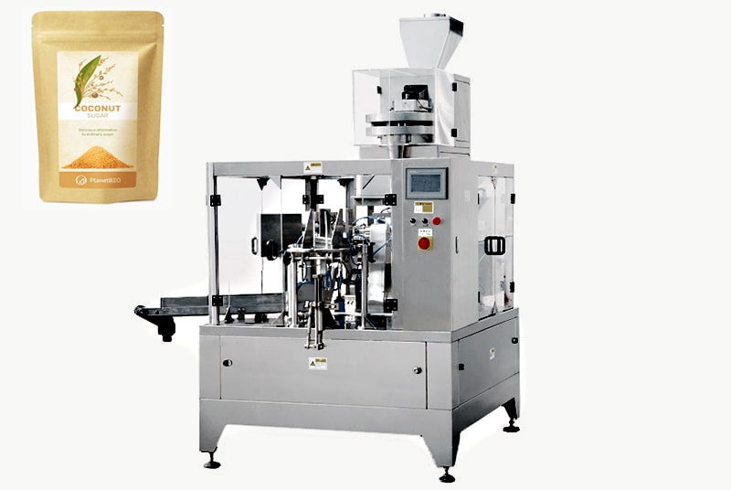 Máquina Doypack de 10-1000 g de açúcar/sal para bolsa pré-fabricada/com zíper/em pé