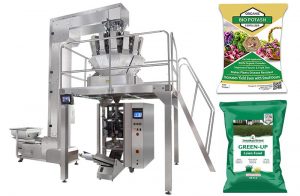 Máquina de embalagem de pesagem de bolsa de fertilizante de pesagem automática de várias cabeças