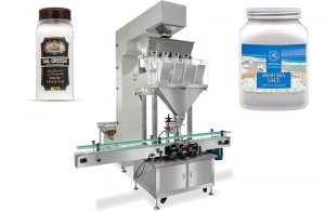 Machine de remplissage automatique de bouteilles de sucre/sel