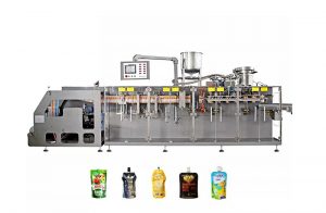 Хоризонтална опаковъчна машина за готварско олио Doypack HFFS
