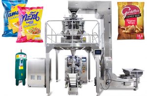 Máquina automática de embalagem de sacos de alimentos secos cheios de nitrogênio