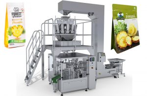 Ротационна машина за опаковане на сушени плодове за предварително изработена торбичка/торбичка с цип