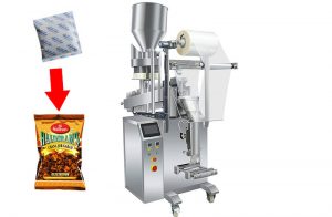 Nuts Mixed Desiccant Pouch Packing Machine With Chain Bucket